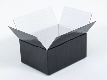 Pakiet - Karton Klap. 300x150x100mm Czarny 10szt.
