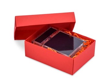 Pakiet - Pudełko ozdobne 140x100x47 Czerw. S 10szt