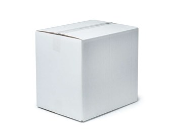Karton klapowy 380x280x350 mm pięciowarstwowy BC850 Biały