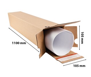 Pudełko TubeBox 105x105x1100mm