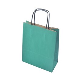 Pakiet - Torba papierowa na prezent 180x80x225 / ZIELONA 10 szt