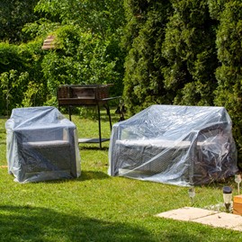 Folia ochronna na kanapę 2-os 274,3x137,2cm / 50um