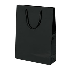 Czarna torba upominkowa Prestige