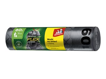 Worki na śmieci LD Magnum FLEX 60L 10 sztuk JN