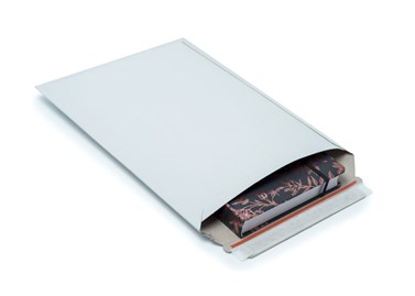 Biała koperta kartonowa 229x324mm C4 do dokumentów A4