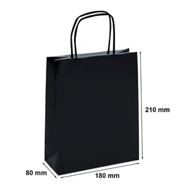 Torba Lakierowana Czarna