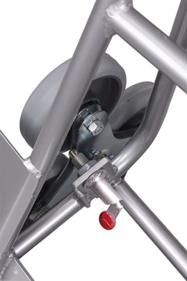 Aluminiowa taczka schodowa