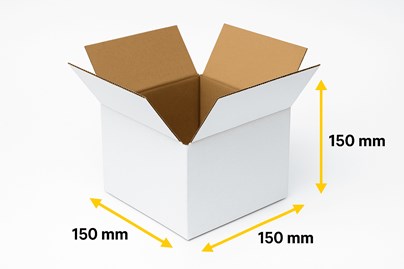 Karton klapowy biały