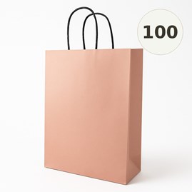 torebka papierowa miedziana 180x80x225 mm 100 sztuk