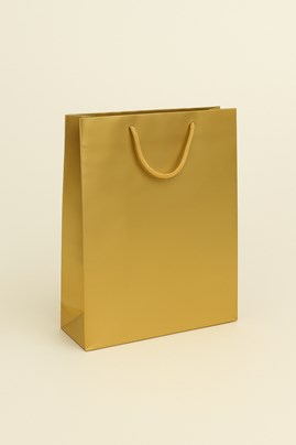 Torebka Laminowana Złota