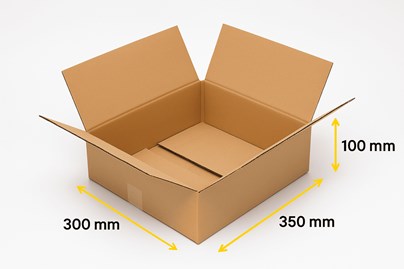 tekturowy klapowy karton 