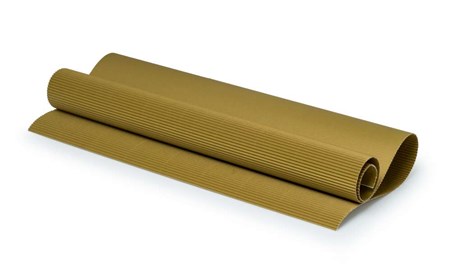 Tektura Falista Ozdobna ZŁOTA, B2 50x70cm TF-1732