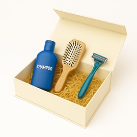 Pudełko Magnetyczne Kość Słoniow 250x200x100mm Pudełko Na Prezent