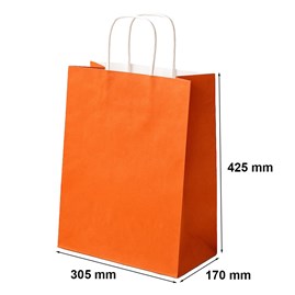 Torby Papierowe Pomarańczowe