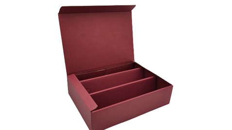 Pudełko Premium świąteczne BORDEAUX 360x260x93mm