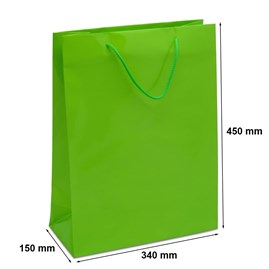 Torby Papierowe Jasnozielone