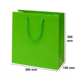 Torebka Papierowa Jasnozielona