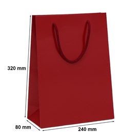 Torby Na Prezenty Bordowe