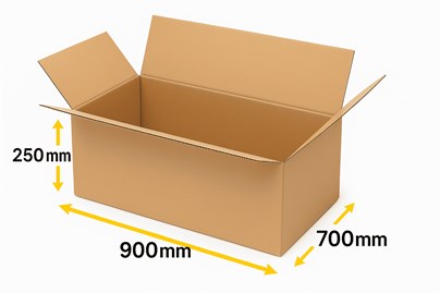 Karton klapowy 900x700x250mm B400 pakowanie