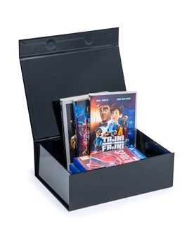 Pudełko Magnetyczne Czarny Połysk M 280x210x95mm(zew) Na Prezent