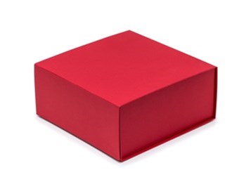 Pudełko Magnetyczne Czerwone 330x330x150mm Pudełko Premium Na Prezent