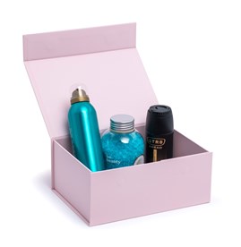 Pudełko Magnetyczne Różowe 235x170x100mm (zew.) A5 Na prezent