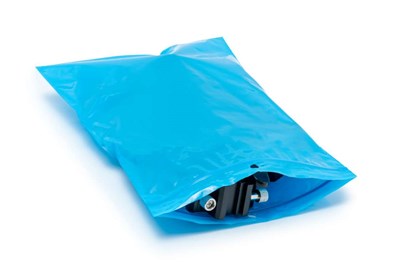 Woreczki strunowe 80x120mm 50um 50 szt.NIEBIESKIE