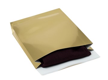Złota koperta kartonowa