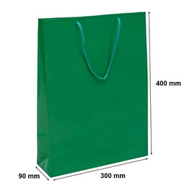 Torba Laminowana Ciemnozielona