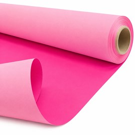 Papier kraft DUO różowy fuksja rolka 79 cm 40 m