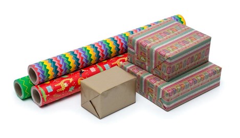 Papier Pakowy Kolorowy Happy Mix 70cm-25m 80gsm