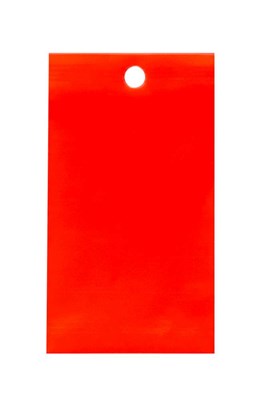 Torebka strunowa  45x65mm 100 um 50szt. CZERWONA