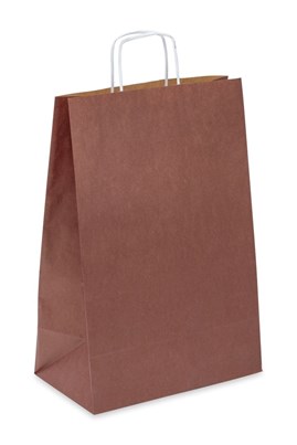 Pakiet - Torba 305x170x425 / CZEKOLADOWA 10 szt