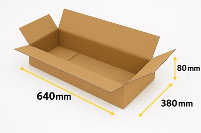 Karton do paczkomatu InPost Gabaryt A 640x380x80mm