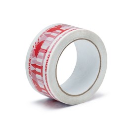 Taśma Ostrzegawcza UWAGA SZKŁO GÓRA 48mm/66m