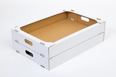 karton wykrojnikowy, 600x400x85, B380, biały, pakiet 50 szt, opakowanie cukiernicze, opakowanie cateringowe, e-commerce, przesyłki