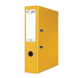 Segregator A4 75mm Żółty Basic