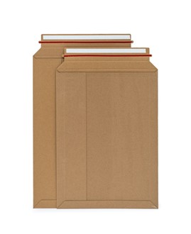 Koperta kartonowa 321x455mm A3 brązowa sztywna z paskiem klejącym