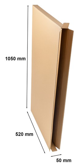 Karton klapowy 1050x50x520mm B400
