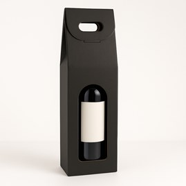 czarne pudełko na wino