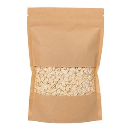 Doypack Papier + PE 500ml Małe okno -100 sztuk