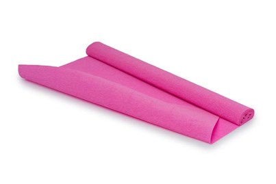 Krepina Włoska Bibuła gruba Jasna Różowa 50cm/2mb