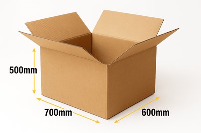 Karton klapowy brązowy