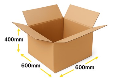 Karton klapowy 600x600x400