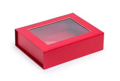 czzerwone-pudelko-magnetyczne-z-okienkiem-200-x150x55mm
