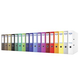 biały segregator na dokumenty