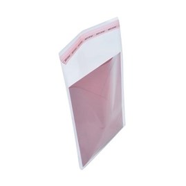 Woreczki foliowe z taśmą 105x155mm - 100szt PP 25u