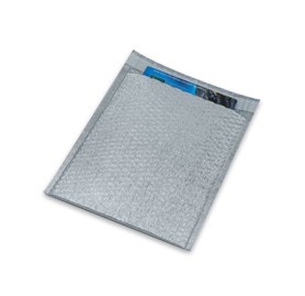 Srebrna koperta bąbelkowa 80x100mm
