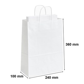 Torba Prezentowa Biała