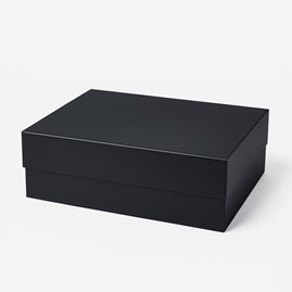 Pudełko Magnetyczne Czarne 380x280x110mm (zew.) L